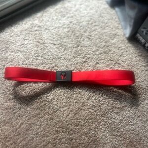 Nixon men’s red belt